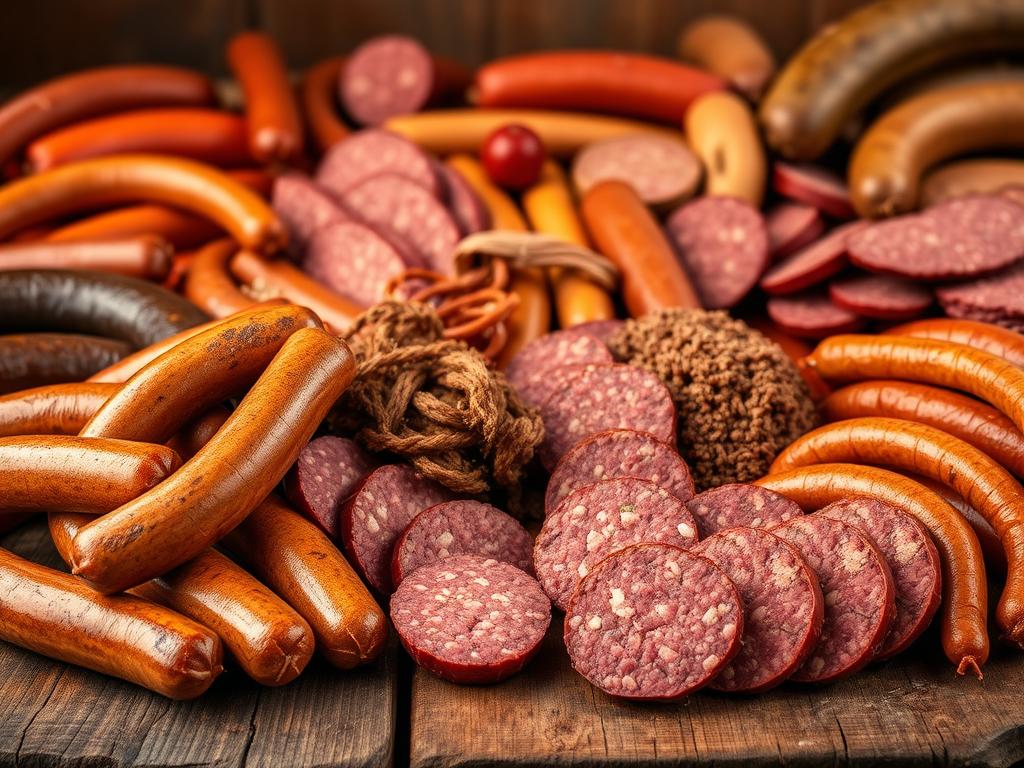 beef sausage varieties
