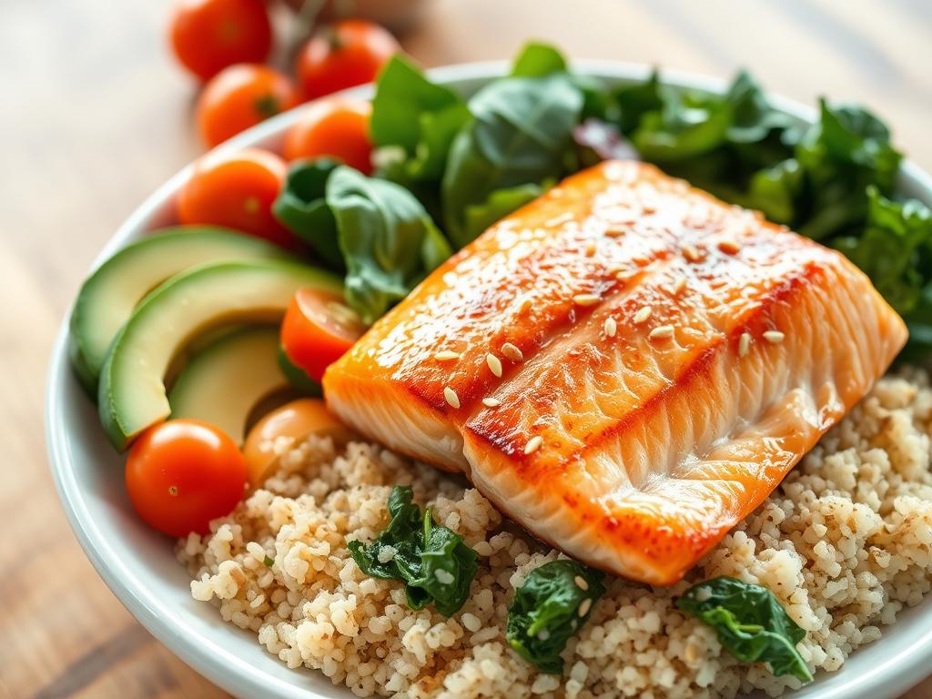 simple salmon bowl recipe